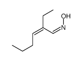 N-(2-ethylhex-2-enylidene)hydroxylamine结构式