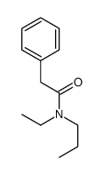 N-ethyl-2-phenyl-N-propylacetamide Structure