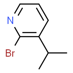 2-溴-3-异丙基吡啶结构式