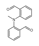 N,N-bis(2-formylphenyl)methylamine Structure