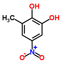 3-methyl-6-nitrocatechol Structure