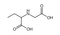 2-(carboxymethylamino)butanoic acid Structure