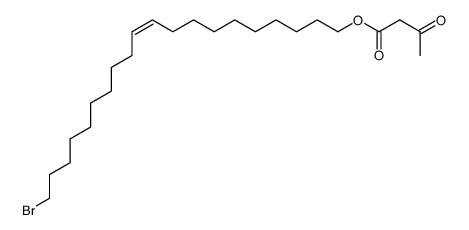 (20'-Bromo-(10'Z)-1'-eicosenyl)-3-oxobutanoate Structure