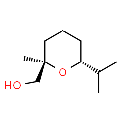 2H-Pyran-2-methanol,tetrahydro-2-methyl-6-(1-methylethyl)-,trans-(9CI)结构式