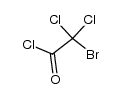 bromodichloroacetyl chloride Structure