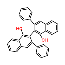 (S)-3,3'-二苯基-[2,2'-联二萘]-1,1'-二醇结构式