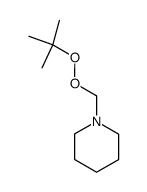 tert-butylperoxypiperidylmethane Structure