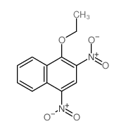 Naphthalene,1-ethoxy-2,4-dinitro- Structure