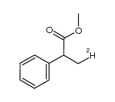 methyl 2-phenylpropanoate-3-d结构式
