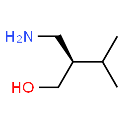 (R)-2-(aminomethyl)-3-methylbutan-1-ol结构式