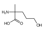 L-Norvaline, 5-hydroxy-2-methyl- (9CI) Structure