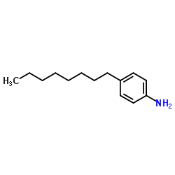 4-Octylaniline Structure