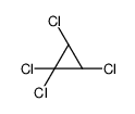 (2S,3S)-1,1,2,3-tetrachlorocyclopropane Structure