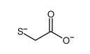 thioglycolate(2−)结构式
