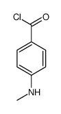 Benzoyl chloride, 4-(methylamino)- (9CI)结构式