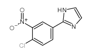 2-(4-chloro-3-nitro-phenyl)-1h-imidazole结构式