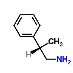 (2S)-2-Phenyl-1-propanamine Structure