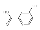 4-疏基吡啶-2-羧酸结构式