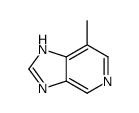 3H-IMidazo[4,5-c]pyridine, 7-Methyl- Structure