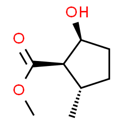 Cyclopentanecarboxylic acid, 2-hydroxy-5-methyl-, methyl ester, (1R,2S,5S)- picture