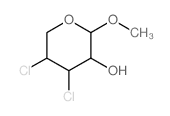 4,5-dichloro-2-methoxy-oxan-3-ol结构式