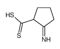 2-iminocyclopentane-1-carbodithioic acid Structure