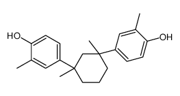 4-[3-(4-hydroxy-3-methylphenyl)-1,3-dimethylcyclohexyl]-2-methylphenol结构式