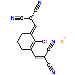 Albumin blue 580 potassium salt structure