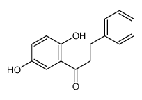 1-(2,5-dihydroxyphenyl)-3-phenylpropan-1-one结构式