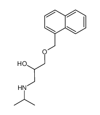 2-Propanol, 1-(isopropylamino)-3-(1-naphthylmethoxy)- picture