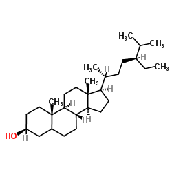 Stigmastanol structure