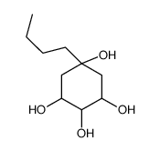 5-butylcyclohexane-1,2,3,5-tetrol Structure