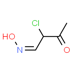 Butanal, 2-chloro-3-oxo-, 1-oxime (9CI) structure