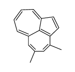 Cyclopenta[ef]heptalene,3,5-dimethyl Structure