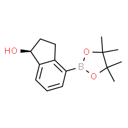 (S)-4-(4,4,5,5-四甲基-1,3,2-二噁硼戊环-2-基)-2,3-二氢-1H-茚-1-醇图片