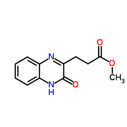 methyl 3-(3-hydroxyquinoxalin-2-yl)propanoate Structure