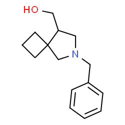 (6-benzyl-6-azaspiro[3.4]octan-8-yl)methanol structure