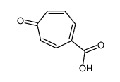 1,3,6-Cycloheptatriene-1-carboxylicacid,5-oxo-(8CI)结构式