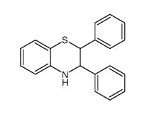 2,3-diphenyl-3,4-dihydro-2H-1,4-benzothiazine结构式