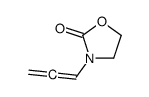 3-(1,2-丙二烯)-(9ci)-2-噁唑烷酮结构式