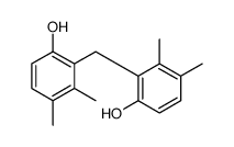 2-[(6-hydroxy-2,3-dimethylphenyl)methyl]-3,4-dimethylphenol结构式