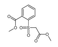 methyl 2-(2-methoxy-2-oxoethyl)sulfonylbenzoate Structure