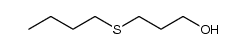 3-(butylthio)propan-1-ol结构式
