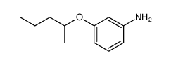 [3-(1-methylbutoxy)phenyl]amine Structure