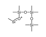 [[dimethyl(trimethylsilyloxy)silyl]oxy-dimethylsilyl]oxy-methylsilicon Structure