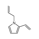 1H-Pyrrole,2-ethenyl-1-(2-propenyl)-(9CI) structure