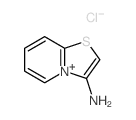 Thiazolo[3,2-a]pyridin-4-ium, 3-amino-, chloride (1:1) Structure