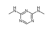 N2,N4-dimethyl-[1,3,5]triazine-2,4-diyldiamine Structure