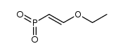 β-Ethoxyvinylphosphorsaeure-anhydrid Structure