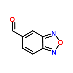 苯并[c][1,2,5]恶二唑-5-甲醛结构式